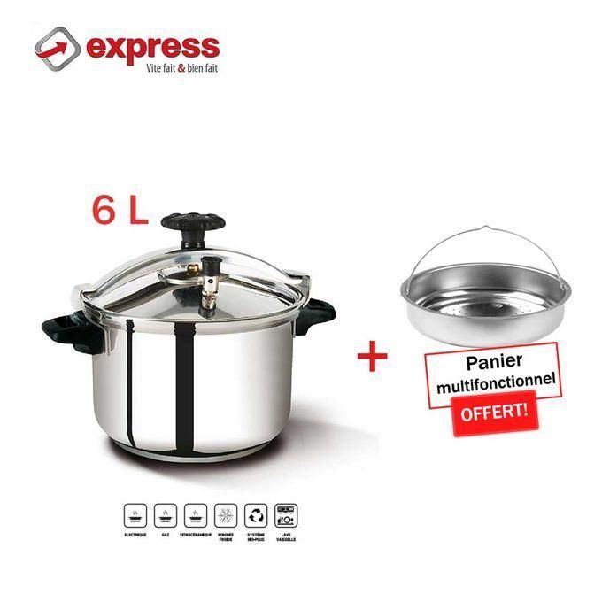 Express Cocotte Minute 6l En Inox